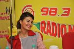 Jacqueline Fernandez at Radio Mirchi Mumbai studio for the promotion of Roy